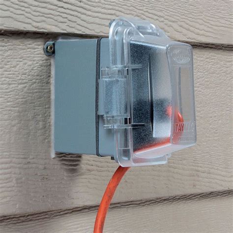 best way to mount electrical box outside on a post|how to insert electrical box.